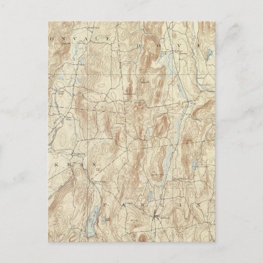 Carte Postale 15 Feuille de amour (Devant)