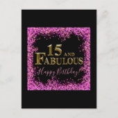 Carte Postale 15e anniversaire  (Devant)