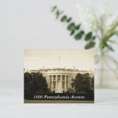 Carte Postale 1600 Pennsylvania Avenue (Debout devant)