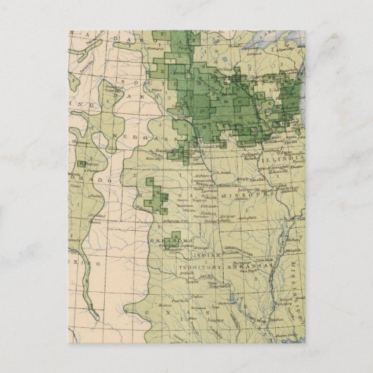 Carte Postale 161 Orge/mille² (Devant)