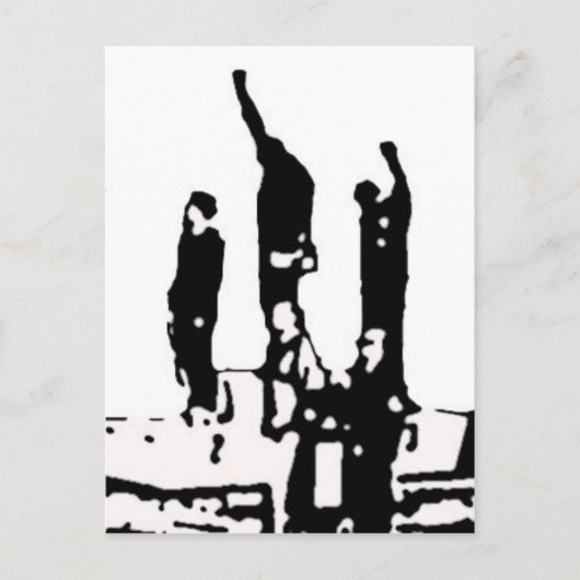 Carte Postale 16 octobre 1968 Mexico, Jeux olympiques d'été (Devant)