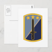 Carte Postale 170e brigade d'infanterie (Devant / Derrière)