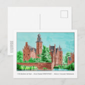 Carte Postale 1729 A. de Haen Dutch Kasteel WESTERVELT... (Devant / Derrière)