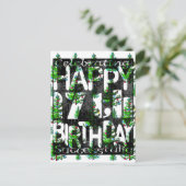 Carte Postale 17e anniversaire (Debout devant)