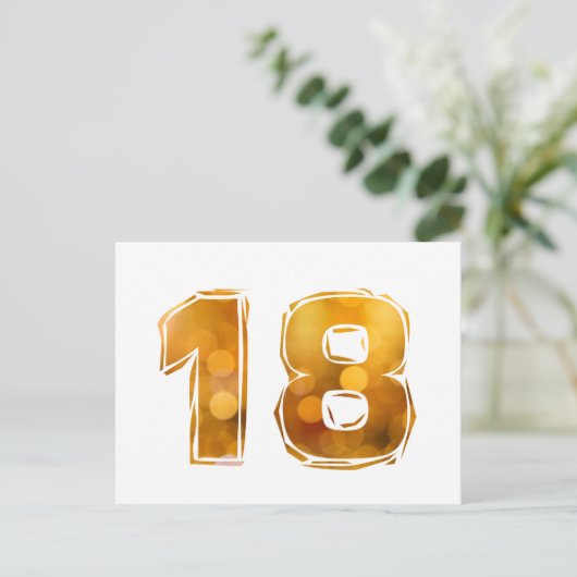 CARTE POSTALE 18 (Debout devant)