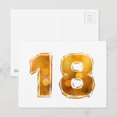 CARTE POSTALE 18 (Devant / Derrière)