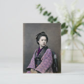 Carte Postale 1870 Belle Japonaise (Debout devant)