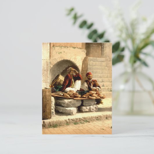 CARTE POSTALE 1890 (Debout devant)