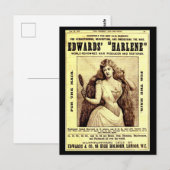 Carte Postale 1893 et pour Harlene hair restorer (Devant / Derrière)