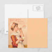 Carte Postale 1893 Linden Bloom Parfum (Devant / Derrière)
