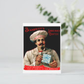 Carte Postale 1895 Petit-déjeuner de poisson-codé râpé (Debout devant)