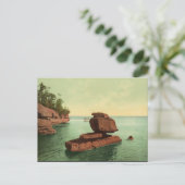 Carte Postale 1898 Le Sphinx, Iles Apôtres, Lac Supérieur (Debout devant)