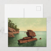 Carte Postale 1898 Le Sphinx, Iles Apôtres, Lac Supérieur (Devant / Derrière)