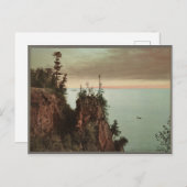 Carte Postale 1898 Pulpit Rock, Presque Isle Park Marquette, MI (Devant / Derrière)