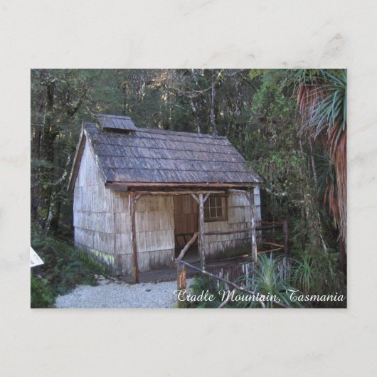 Carte Postale 18e Century Bathhouse, Cradle Mountain (Devant)