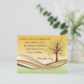 Carte Postale 18h24 de proverbes (Debout devant)