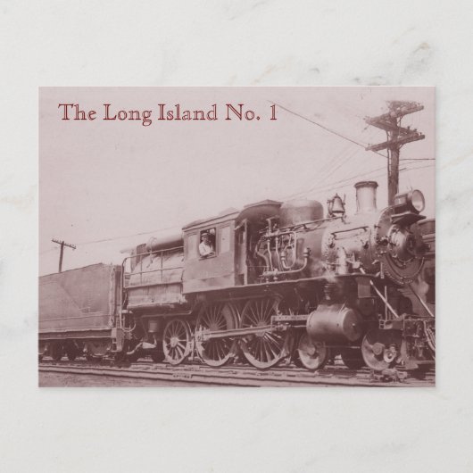 Carte postale 1900 Baldwin Locomotive (Devant)