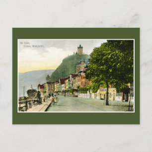 Carte Postale 1900 Cochem Mosel Moselle River Allemagne