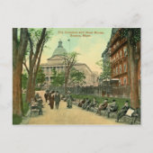 Carte Postale 1900 Common and State House Boston MA Poster (Devant)