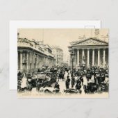 Carte Postale 1900 London Royal Exchange et Bank of England Pos (Devant / Derrière)