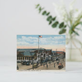 Carte Postale 1900 Navire Yard Newport News VA (Debout devant)