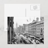 Carte Postale 1904 Market St. Philadelphia Pa.Postcard (Devant / Derrière)