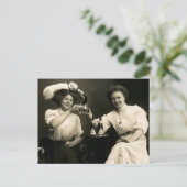 Carte Postale 1905 Beer Drinking Girl Friends (Debout devant)