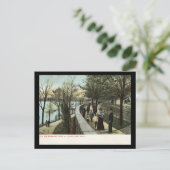 Carte Postale 1909 Riverside Park and Drive, New York (Debout devant)