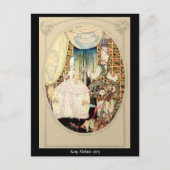 Carte Postale 1913 Frontispiece of "In Powder and Crinoline" (Devant)