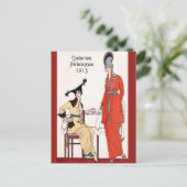 Carte Postale 1913 Mode parisienne (Debout devant)