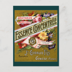 Carte Postale 1915 Essence Concentree Parfum français