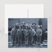 Carte Postale 1918 Women Labers Union Pacific Railroad (Devant / Derrière)