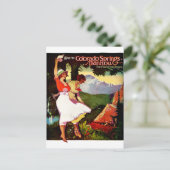 Carte Postale 1919 Pikes Peak Colorado Poster (Debout devant)