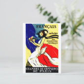 Carte Postale 1920 Achat de produits français Poster (Debout devant)