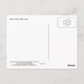 Carte postale 1920 de nénuphars de MONET (Dos)