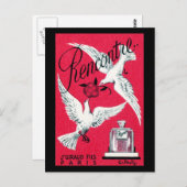 Carte Postale 1920 Rencontre Perfume (Devant / Derrière)