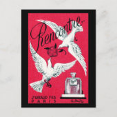 Carte Postale 1920 Rencontre Perfume (Devant)