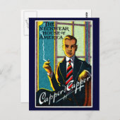 Carte Postale 1920 Vintage Mens Ties (Devant / Derrière)