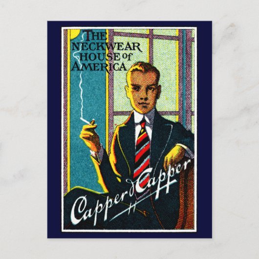 Carte Postale 1920 Vintage Mens Ties (Devant)