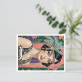 Carte Postale 1920s Cocktail Elegance Flapper Girl (Debout devant)