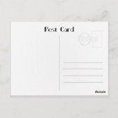 Carte Postale 1920s Cocktail Elegance Flapper Girl (Dos)