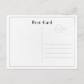 Carte Postale 1920s Cocktail Elegance Flapper Girl (Dos)