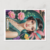 Carte Postale 1920s Cocktail Elegance Flapper Girl (Devant)