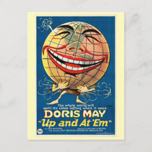 Carte Postale 1922 film Up et at 'Em