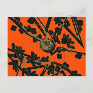 Carte Postale 1925 Art Déco Paris France parfum