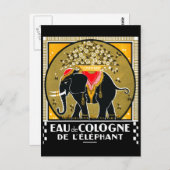 Carte Postale 1925 Cologne De L'Elephant (Devant / Derrière)