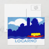 Carte Postale 1925 Locarno Suisse (Devant / Derrière)