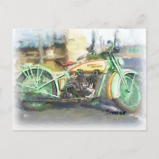 Carte Postale 1929 Harley (Devant)