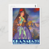 Carte Postale 1931 Feria de Granada (Devant / Derrière)