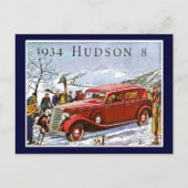 Carte Postale 1934 Hudson 8 (Devant)